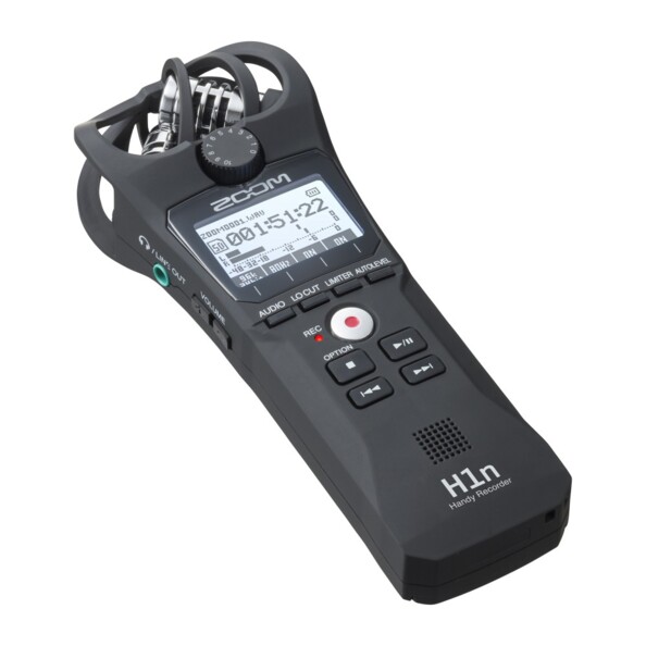 enregistreur musical dictaphone universel zoom h1n professionnel pour musicien streamer etudiant avec superposition des enregistrements