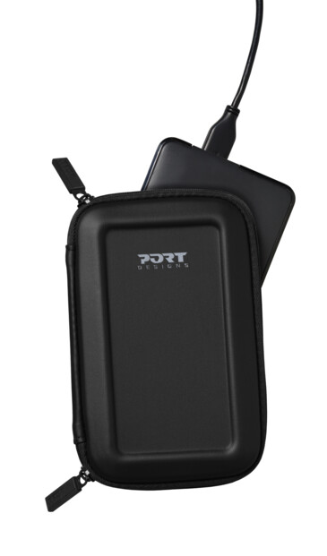 etui semi rigide pour disque dur 2,5 pouces port colorado shock noir