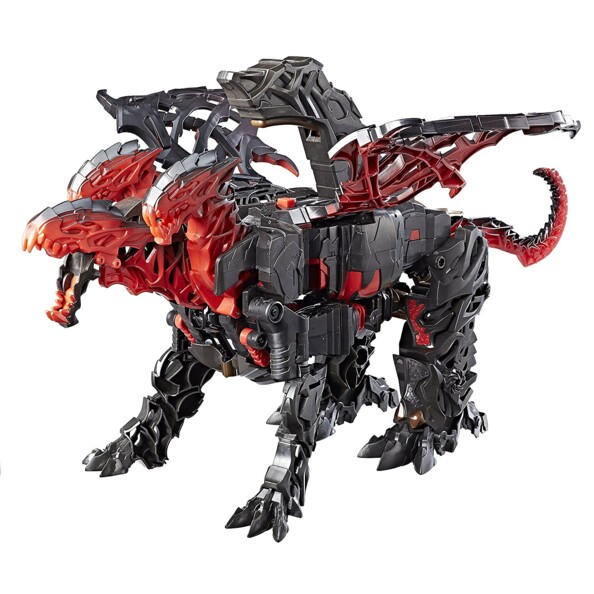 jouet robot transformable dragonstorm dragon a 3 tetes transformers the last knight dernier chevalier