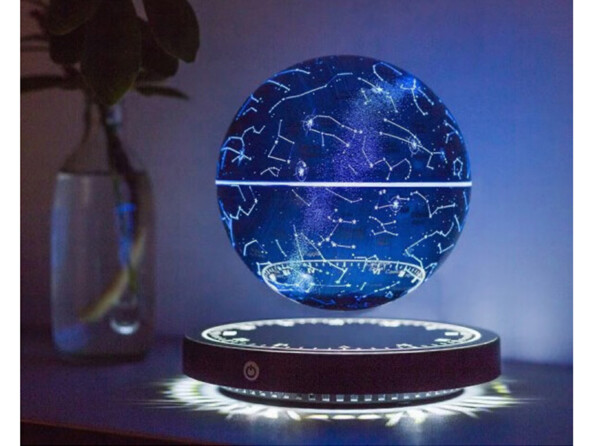 Globe à lévitation magnétique avec carte des constellations (Reconditionné)