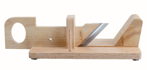 Guillotine à saucisson en bois
