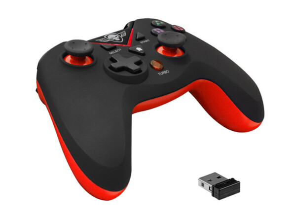 manette de jeu pour pc et ps3 playstation3 spirit of gamer xpg rouge longue autonomie