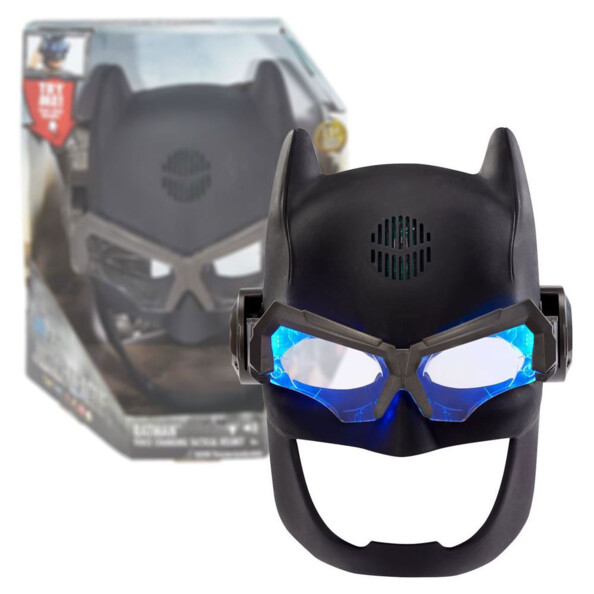 Masque de Batman Justice League de la marque Mattel avec modificateur de voix intégré