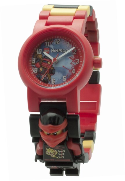 montre bracelet enfant LEgo modifiable ninjago avec figurine kai