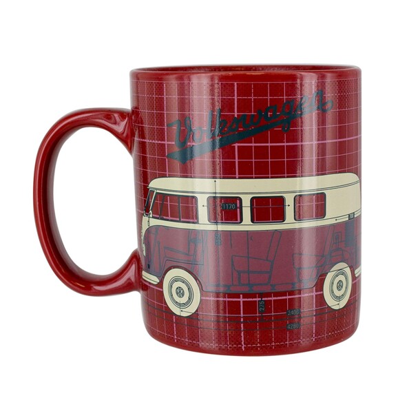 Mug VW Van avec changement de motif à la chaleur