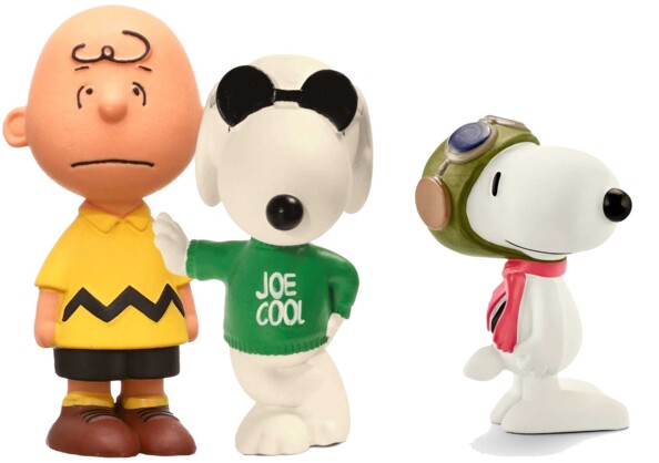 Pack de 3 figurines Snoopy