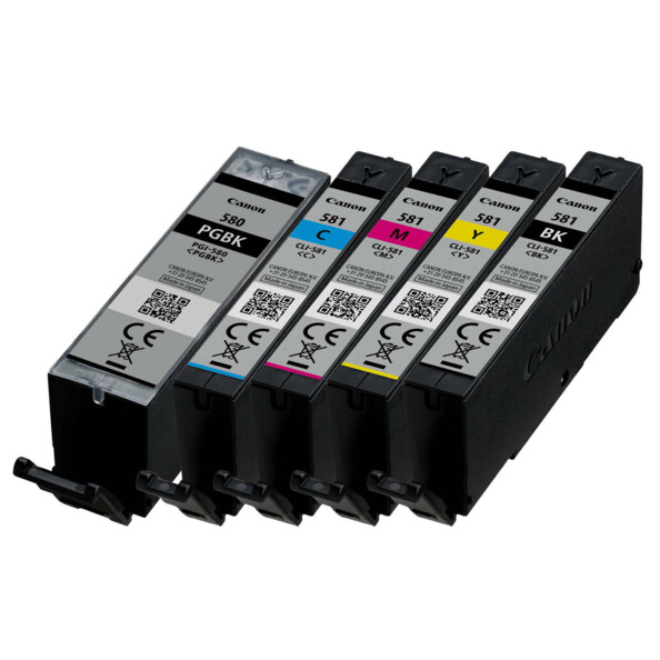 Cartouches Canon PGI-580 + CLI-581.