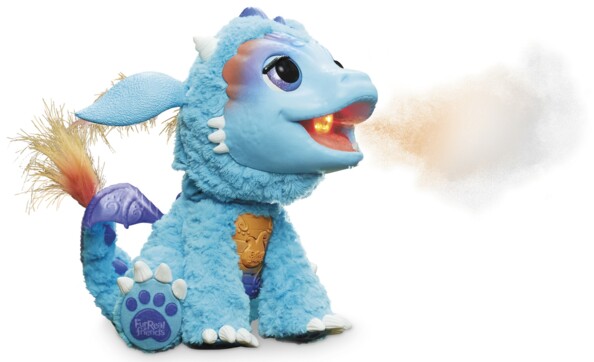 figurine bébé dragon torch avec fausse flamme et visage animé Furreal friends
