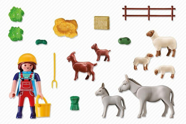 Playmobil collection Country : L'éleveur et ses bêtes (6133)