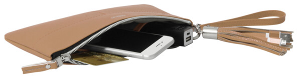 Pochette universelle pour smartphone Mobilis Origine - Beige
