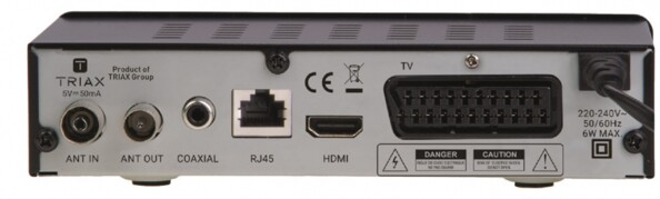 Récepteur TNT HD H.265 DVB-T2 TR 63