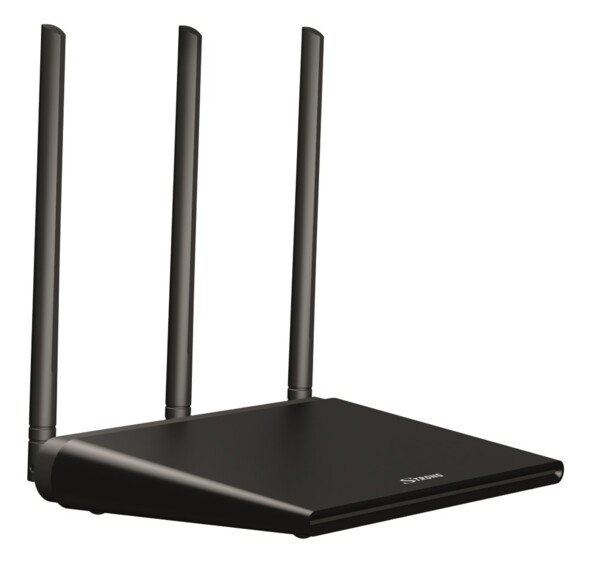 routeur wifi strong 750 mo/s double bande 2,4 5 ghz avec accès invités et application de gestion du réseau