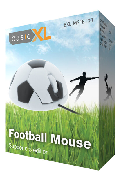 Souris optique USB "Ballon de foot"