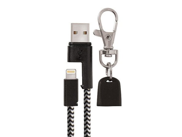 2 en 1, tour de cou et câble USB Lightning