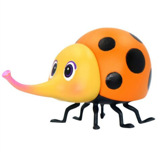 Figurines Monchhinelle orange de La tribu des Monchhichi.