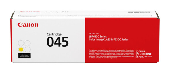 Toner original Canon 045 Jaune.