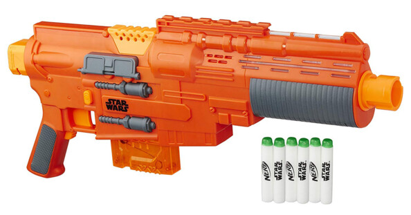 Le blaster Nerf de Jyn Erso par Hasbro.