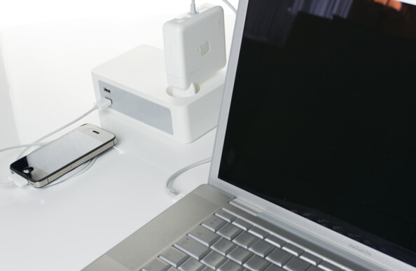 Bloc multiprise de bureau - 3 prise + 2 USB