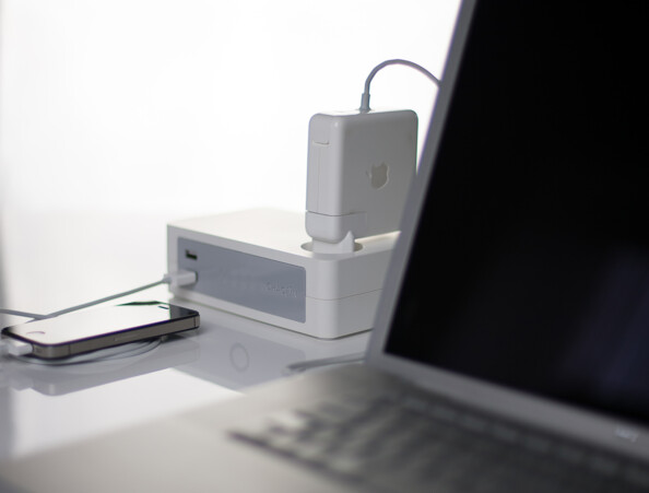 Bloc multiprise de bureau - 3 prise + 2 USB