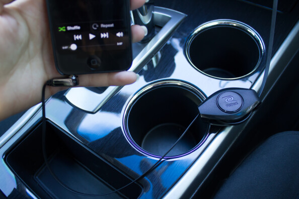 Câble audio jack-jack 3.5 mm rétractable Retrak Premium - 1,50 m