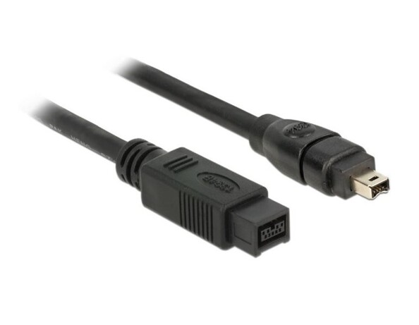 Câble Firewire avec connecteur 9 broches vers connecteur 4 broches.