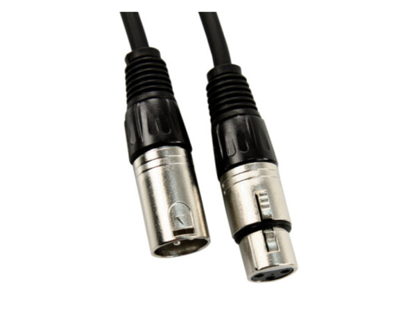 Câble XLR Hollywood pour connecter des appareils DMX.