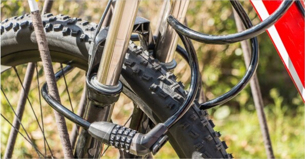 Cadenas vélo à code avec câble 1,80 m - Cable Combi