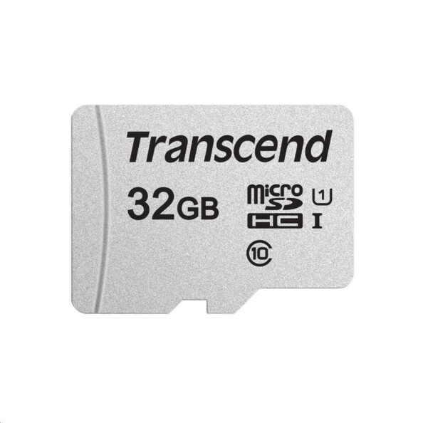 Carte Micro SDHC 300S Transcend de 32 Go.