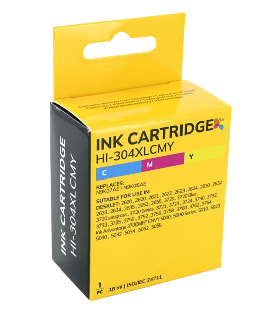 Cartouche remanufacturée HP N°304 XL