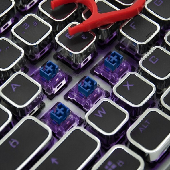 Les touches anti-ghosting du clavier XPERT-K1100 Spirit of Gamer.
