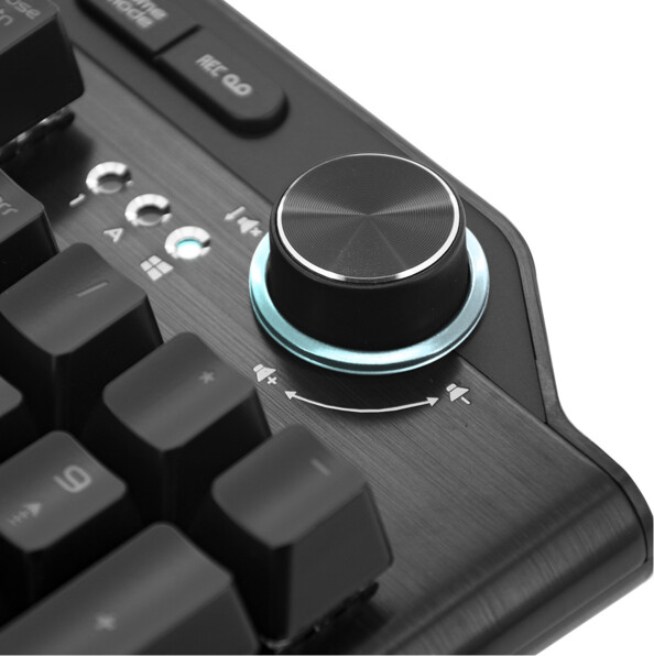 Clavier XPERT-K900 avec molette pour le son.