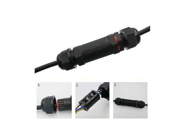 Fonctionnement du connecteur électrique étanche IP68 de Mc Power.