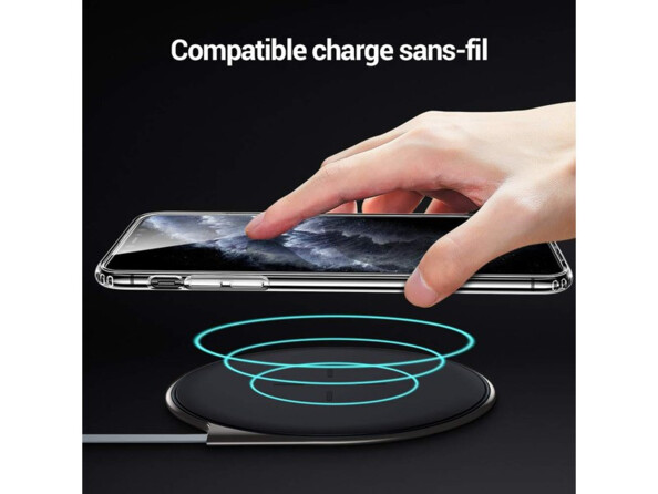 Coque souple transparente pour iPhone 11 Pro