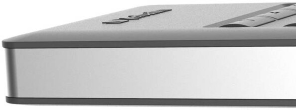 L'épaisseur du disque dur externe sécurisé par clavier de 1 To.