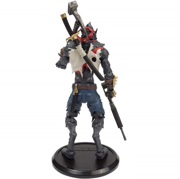 Figurine Fortnite de Dire vue de dos.