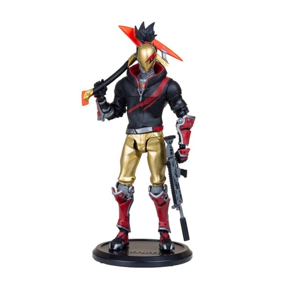 Figurine Fortnite de Red Strike vue de face.