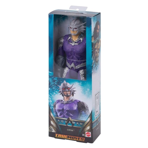 Figurine Orm de Aquaman de 30 cm emballée.