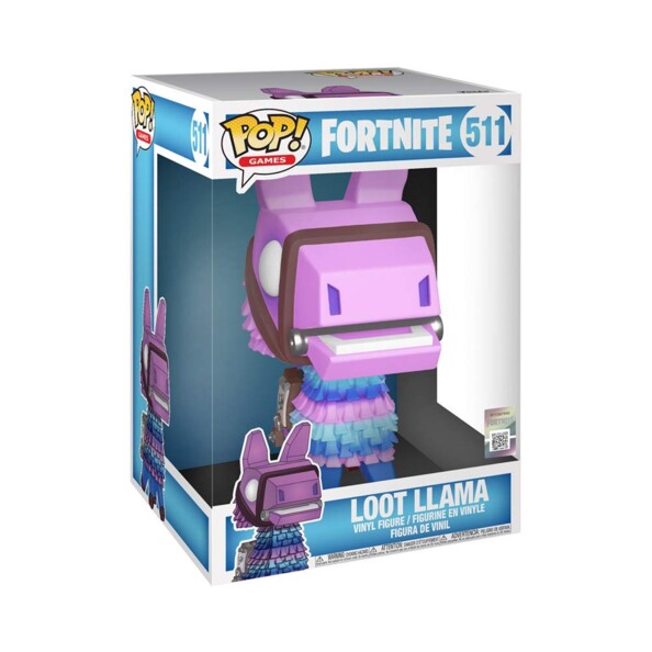 Packaging de la figurine Pop Fortnite Loot Llama.