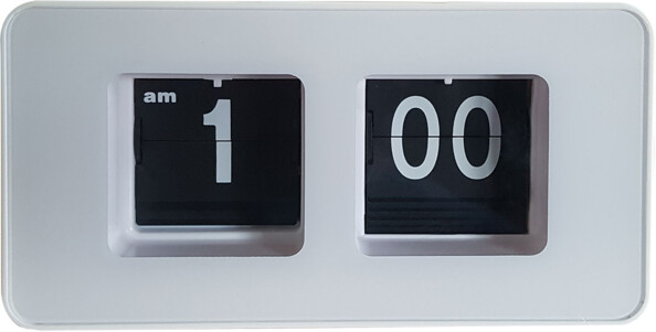 Horloge du bureau style "aéroport"