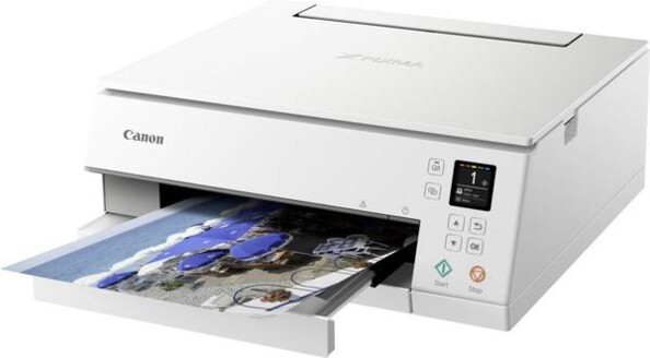 Imprimante multifonction Canon Pixma TS6351 compacte.