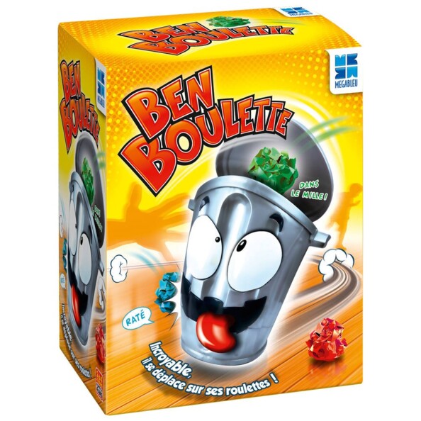 Packaging de Ben Boulette : La poubelle infernale.