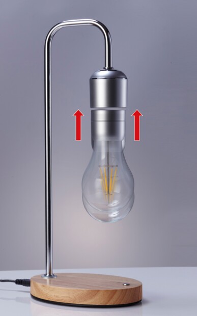 Lampe ampoule à LED en lévitation NoFall
