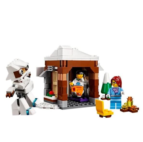 Le yéti fait avec le set LEGO Creator 31080.