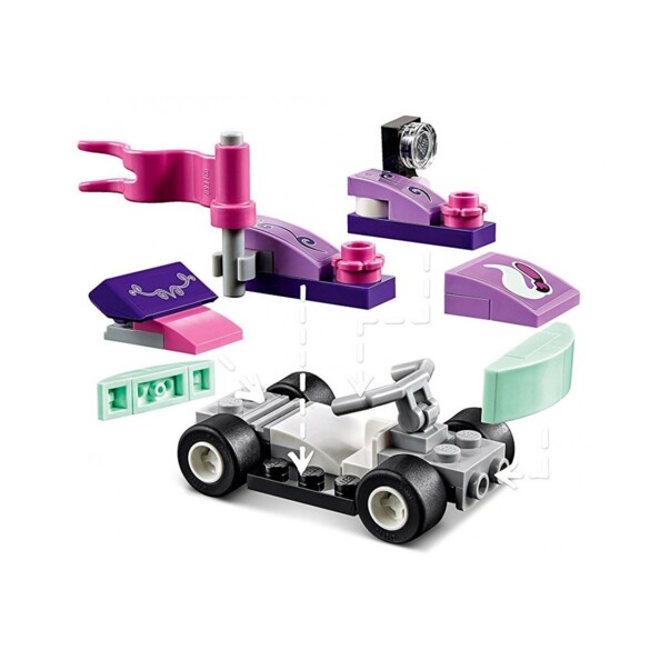 LEGO Friends et l'atelier pour customiser les kart LEGO.