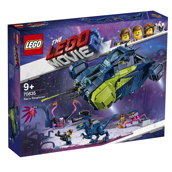 LEGO Movie 2 70835 : Le Rexplorer de Rex packaging de face