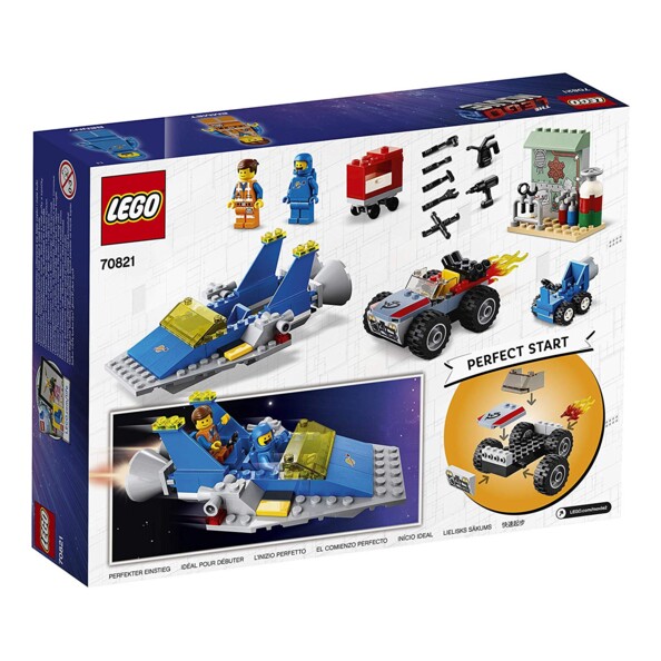 Packaging LEGO Movie 2 70821 : L'atelier d'Emmet et Benny