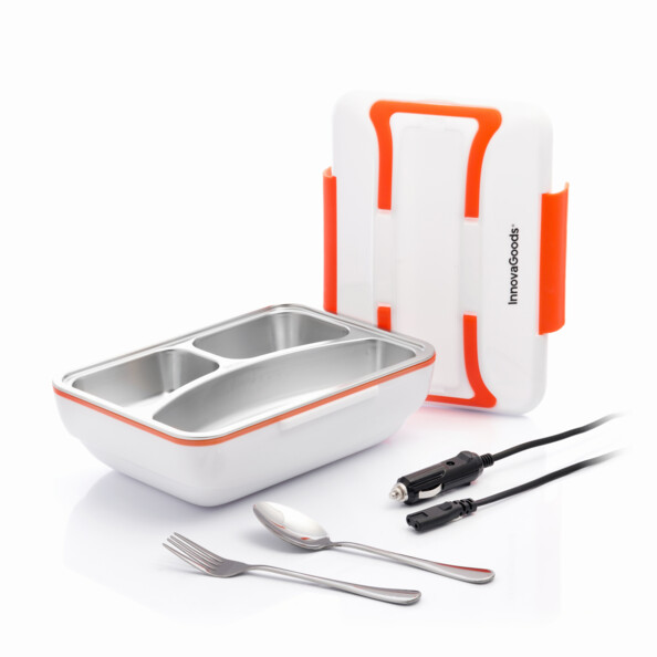Lunch box chauffante InnovaGoods avec bac en inox.