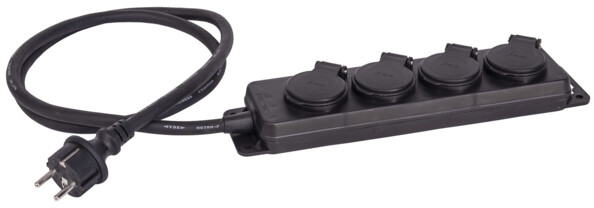 Multiprise 4 prises 3G1,5MM² pour extérieur AFX Light