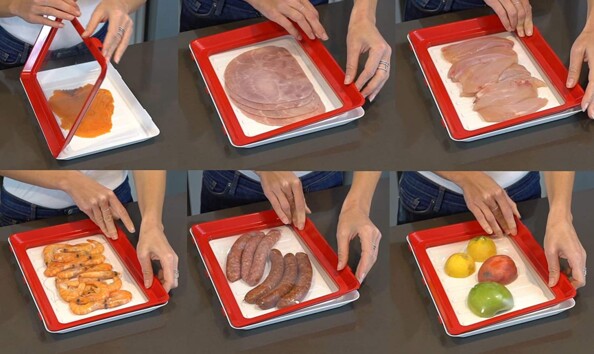 Pack de 2 plateaux de conservation Clever Tray
