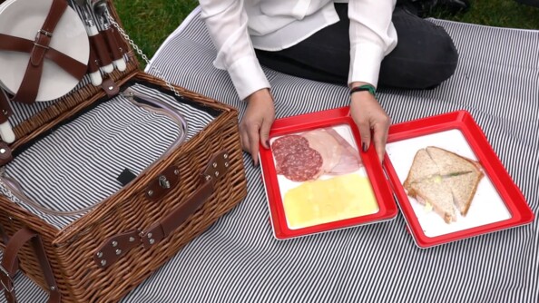 Pack de 2 plateaux de conservation Clever Tray